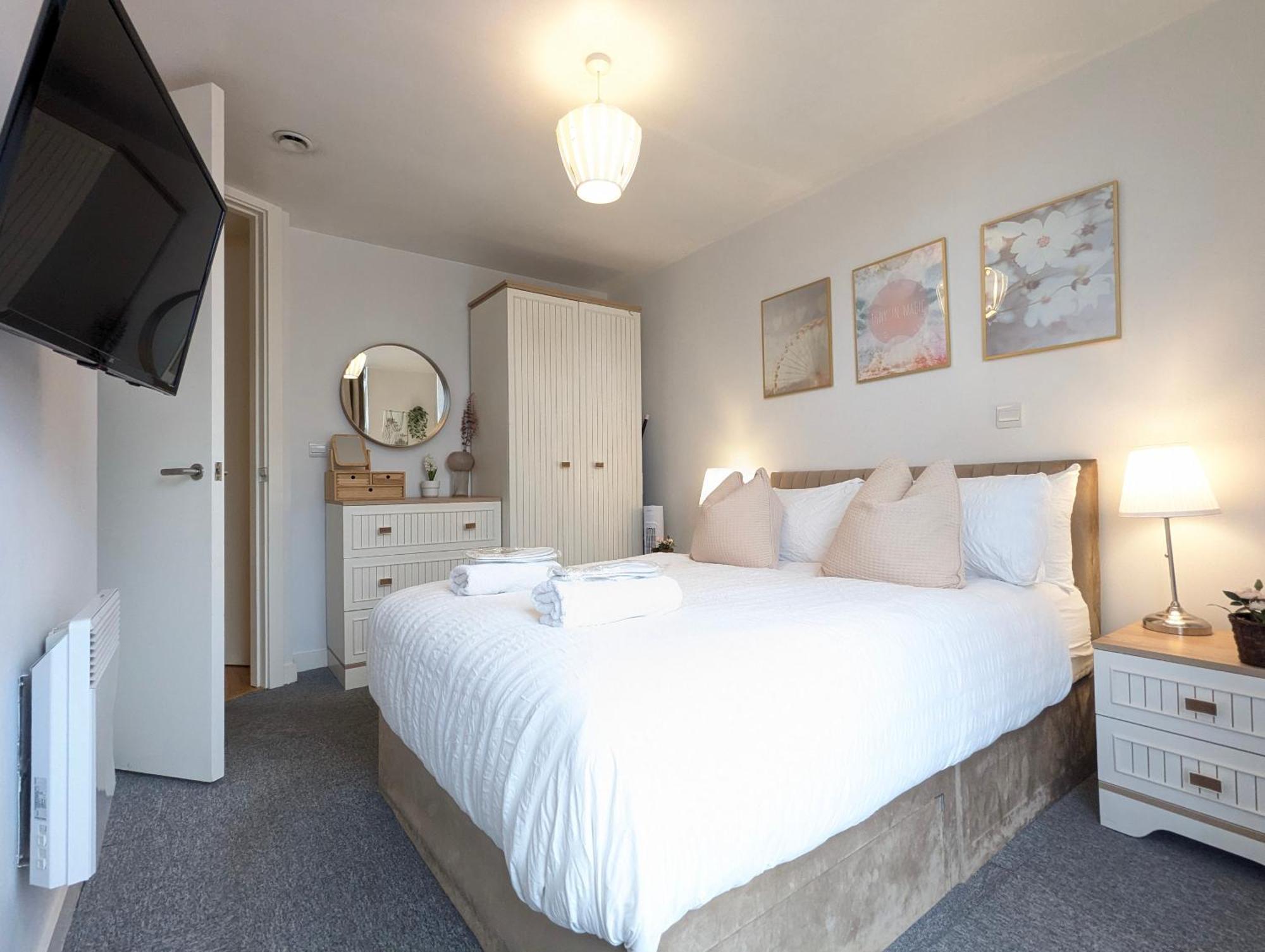 City Centre Morden 1-Bedroom Apt Near Dock Liverpool Bagian luar foto