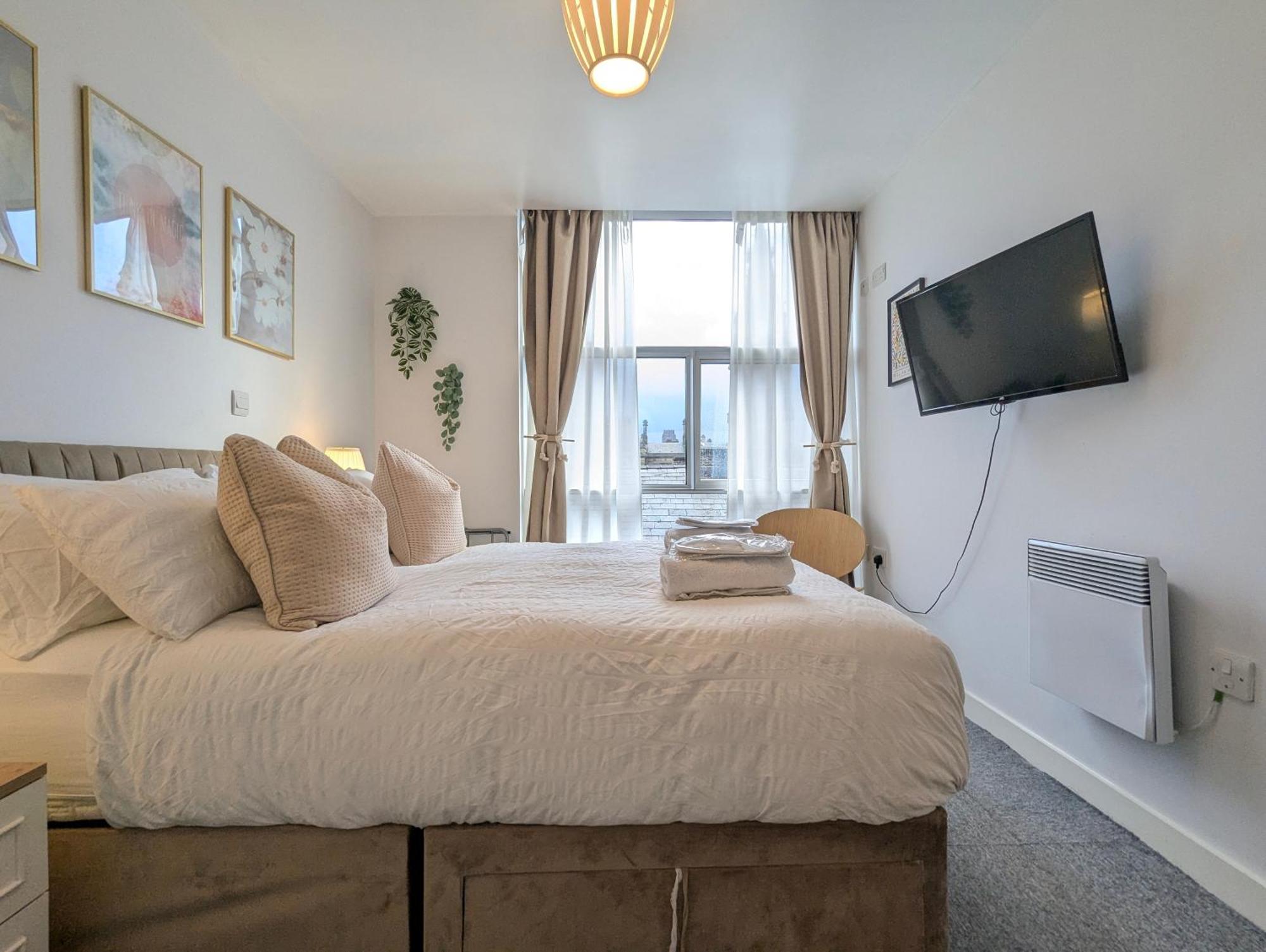 City Centre Morden 1-Bedroom Apt Near Dock Liverpool Bagian luar foto